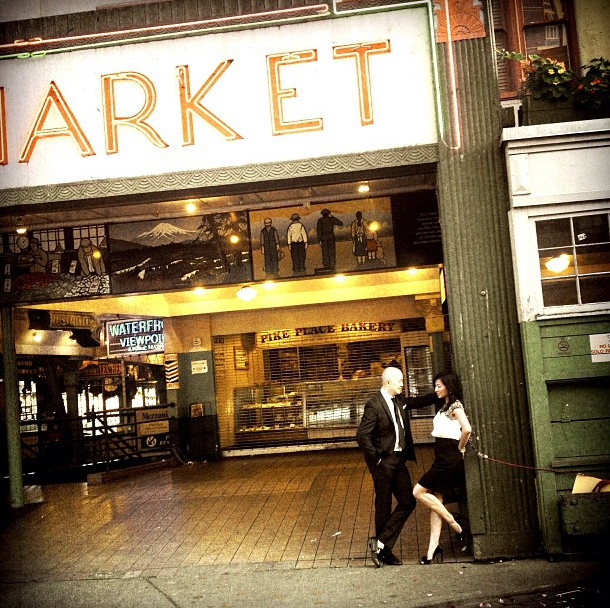 Leo And Karen At Pike’s Market